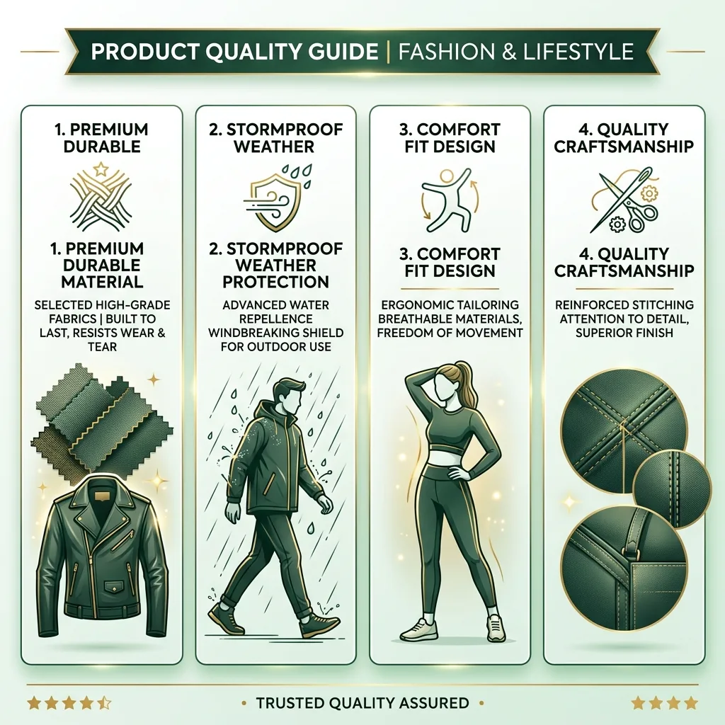 Fashion Quality & Sizing Guide