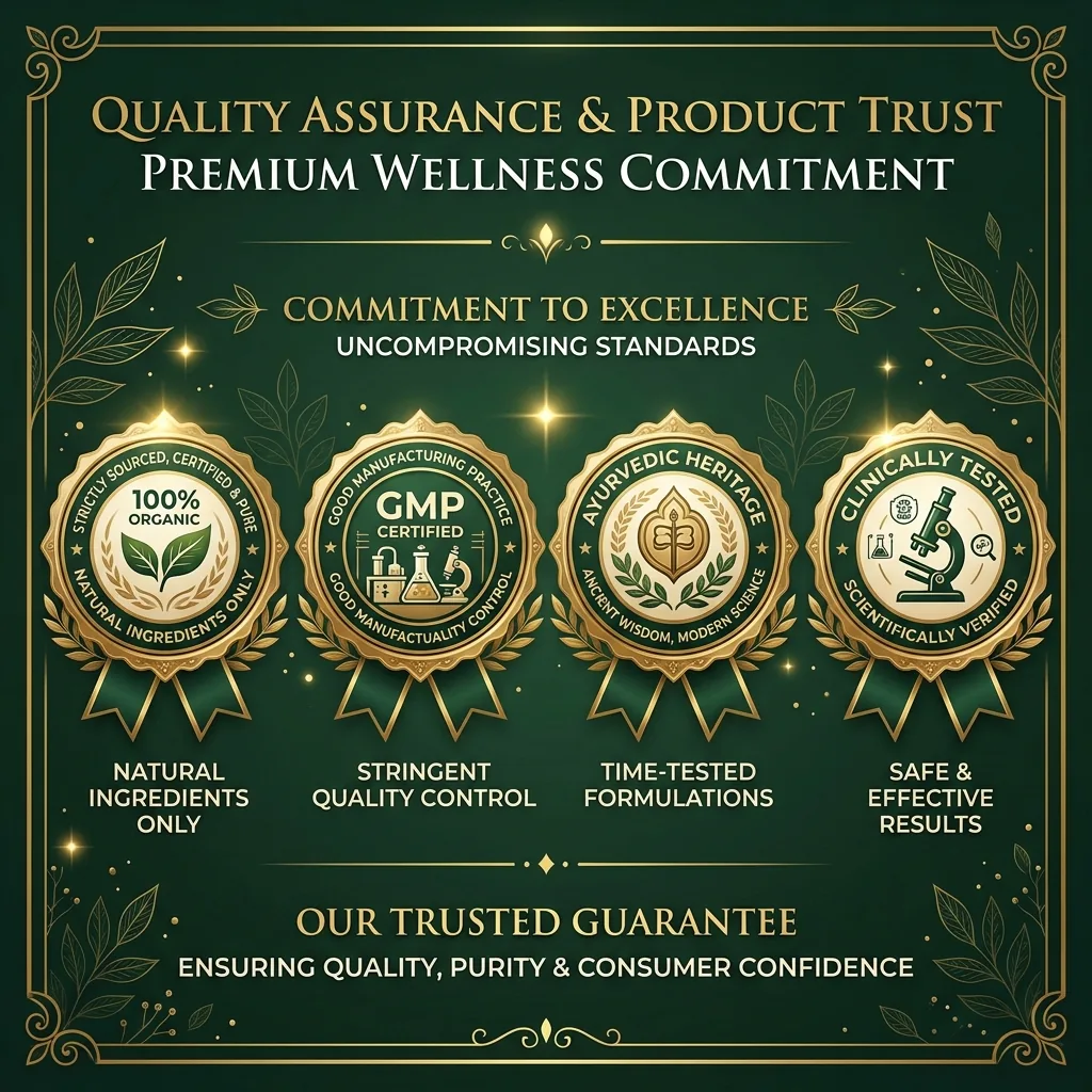 Ayurvedic Quality Assurance & Certifications