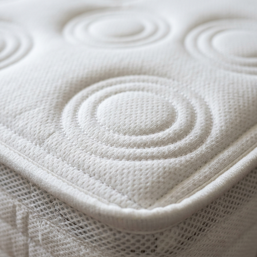Double Bed Bio Magnetic Cotton Mattress + Pillow Pad - Detail Shot