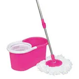 Floor Cleaning Mop with Plastic Spinner