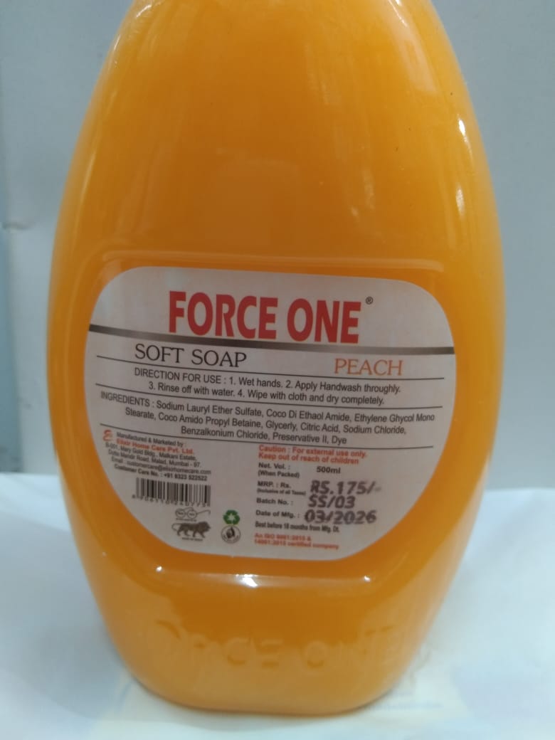 Force One Soft Soap (Hand Wash) thumbnail 4