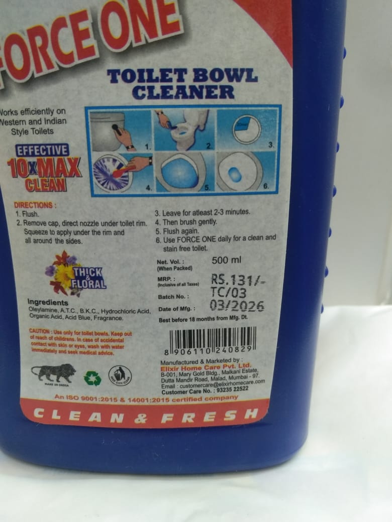 Force One Toilet Bowl Cleaner thumbnail 2