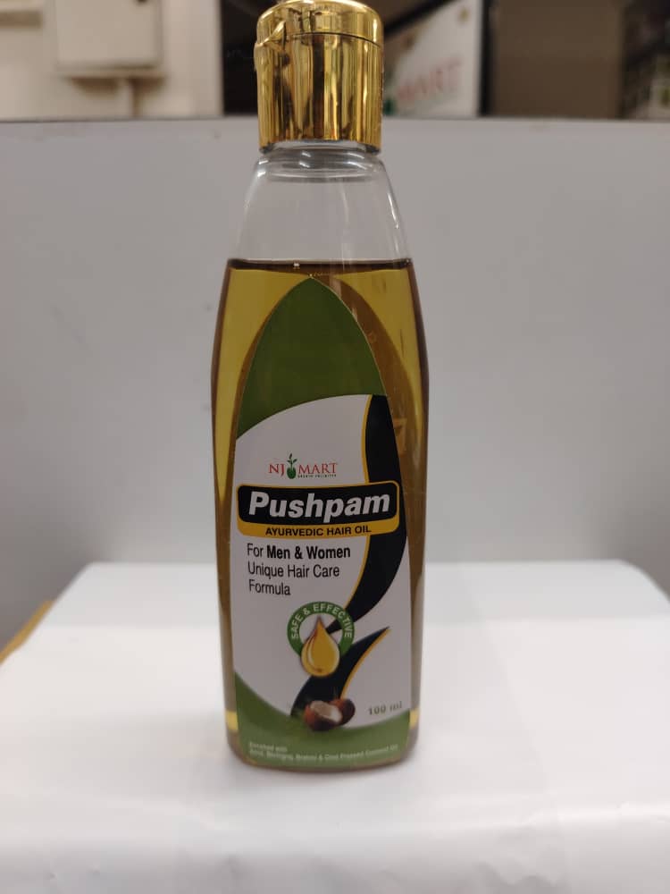 NJ Mart Pushpam Ayurvedic Hair Oil thumbnail 2