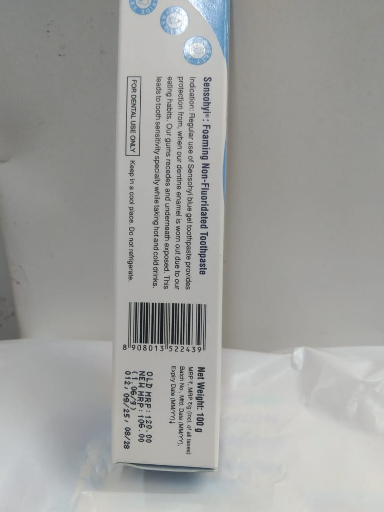 Sensohyl Sensitive Care Toothpaste thumbnail 2