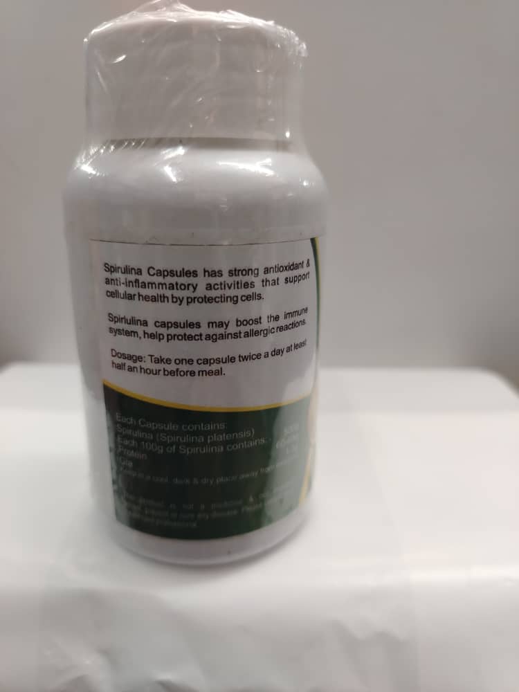 NJ Mart Spirulina Capsule thumbnail 2