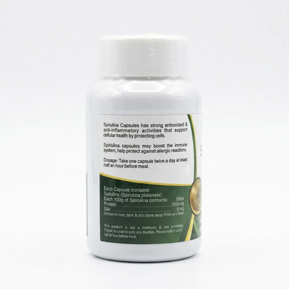 NJ Mart Spirulina Capsule thumbnail 2